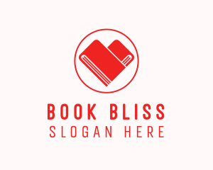 Book Heart Library logo