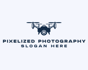 Camera Drone Cctv logo design