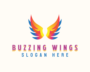 Angel Holy Wings logo design