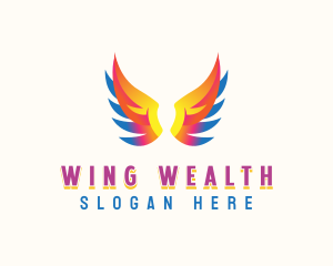 Angel Holy Wings logo design