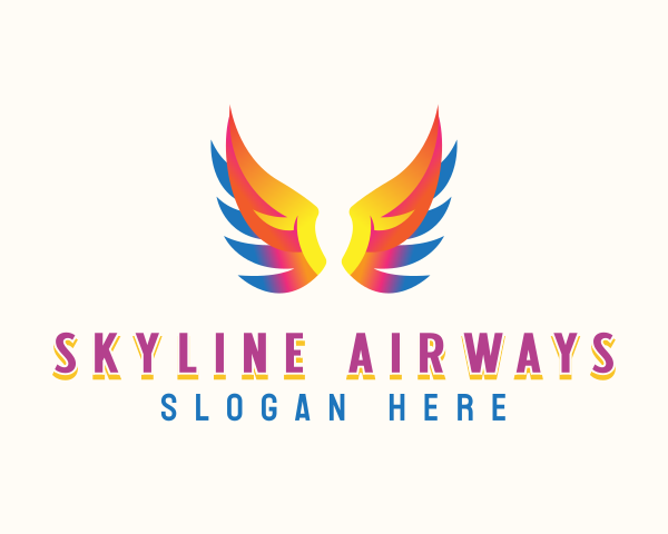 Angelic logo example 4