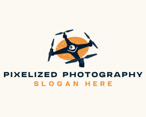 Drone Aerial Camera logo design