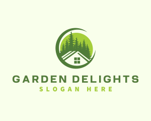 House Tree Landscaping logo design