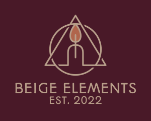 Beige Ritual Candle logo
