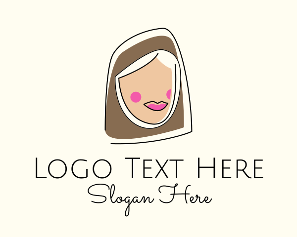 Makeup Blogger logo example 2