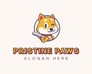 Puppy Dog Grooming logo