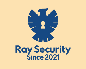 Blue Eagle Security logo design