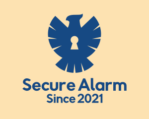 Blue Eagle Security logo design