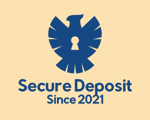 Blue Eagle Security logo design