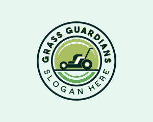 Landscaping Lawn Mower logo