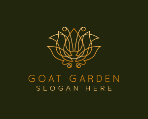 Premium Lotus Flower logo design