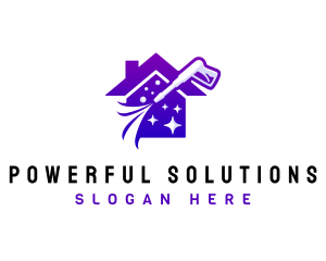 Janitorial Power Washer logo design