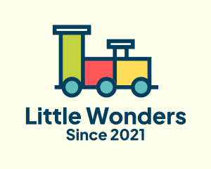 Toddler Toy Train  logo design