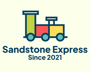 Toddler Toy Train  logo design