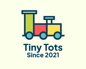 Toddler Toy Train  logo design