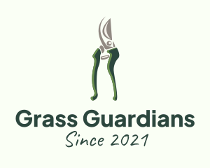 Grass Cutter Tool  logo design