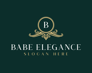 Elegant Hotel Shield logo design