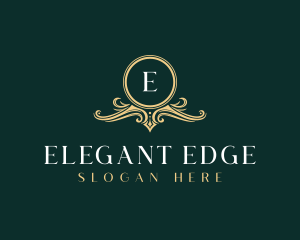 Elegant Hotel Shield logo design