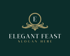 Elegant Hotel Shield logo design