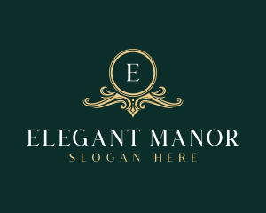 Elegant Hotel Shield logo design