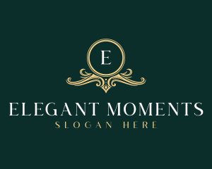 Elegant Hotel Shield logo design