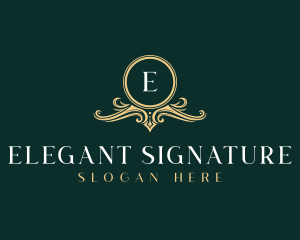 Elegant Hotel Shield logo design