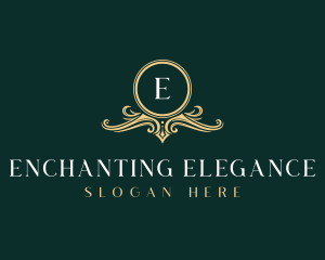 Elegant Hotel Shield logo design