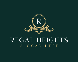 Elegant Hotel Shield logo design