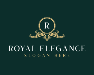 Elegant Hotel Shield logo design