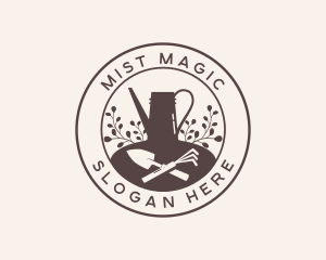 Rustic Gardening Tools logo