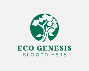 Tree Eco Forest logo design