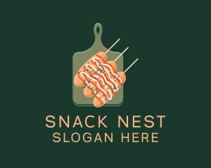 Corn Dog Snack  logo design