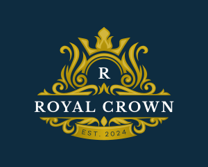 Royal Crown Shield logo design