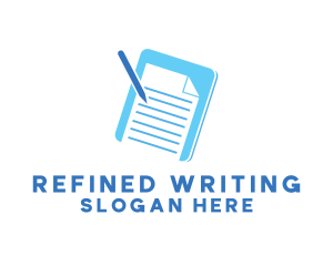 Essay Writing Pad logo design