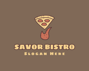 Fire Pizza Restaurant logo design