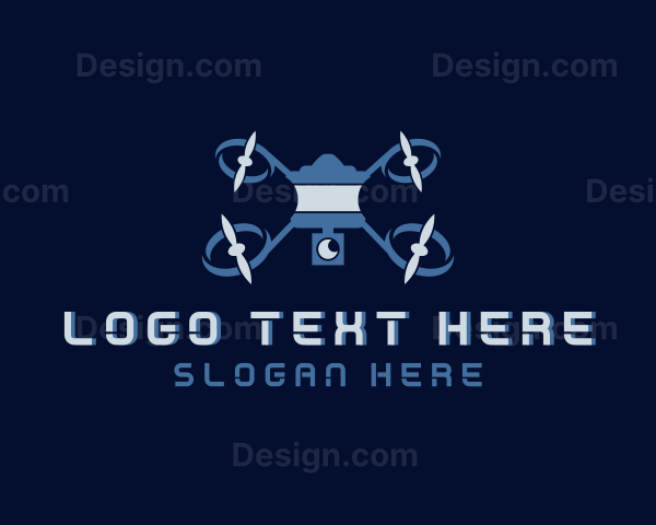 Tech Drone Videographer Logo