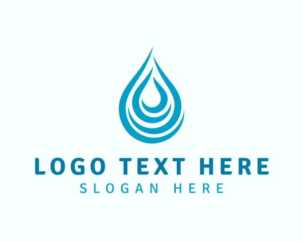 Water Droplet Liquid  logo