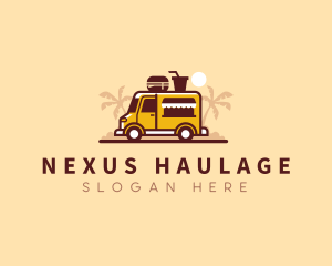 Burger Food Truck logo design