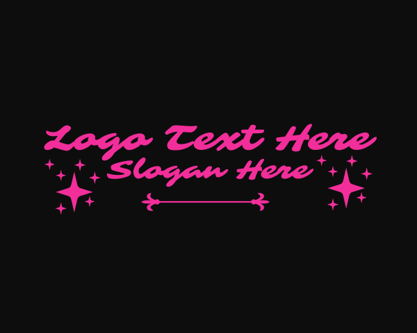 Hot Pink logo example 3