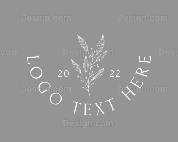 Elegant Floral Brand Logo