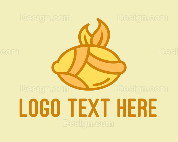 Lemon Citrus Fruit Logo