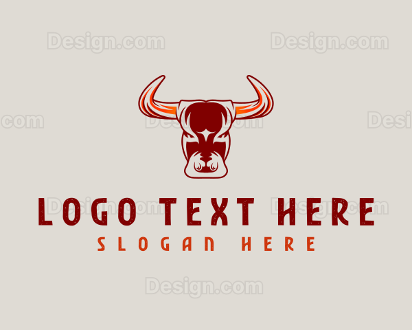 Bull Buffalo Horn Logo