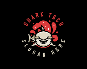 Wildlife Shark Predator logo design