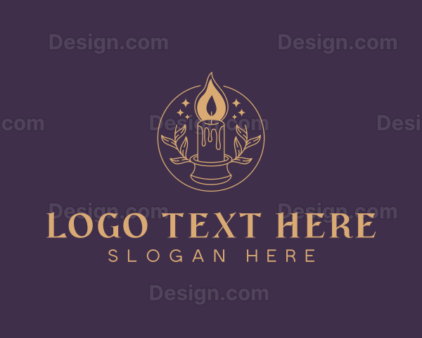 Scented Candle Decoration Logo