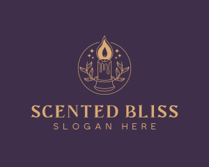 Scented Candle Decoration logo design