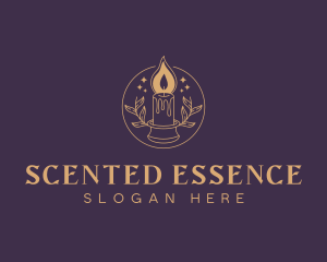 Scented Candle Decoration logo design