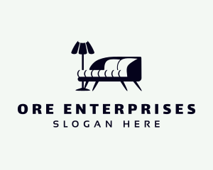 Lounge Sofa Furniture Logo