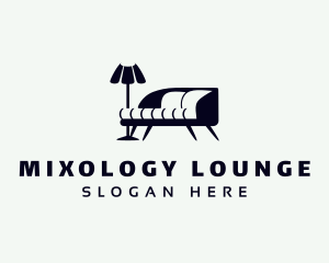 Lounge Sofa Furniture logo design