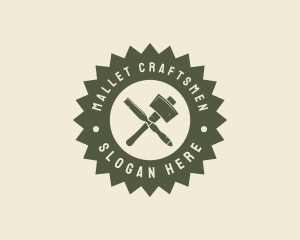 Mallet Chisel Carving logo