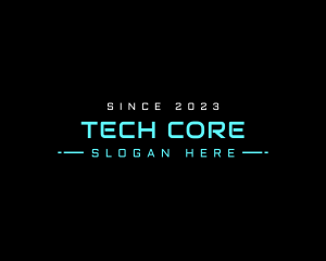 Futuristic Tech Databse logo design